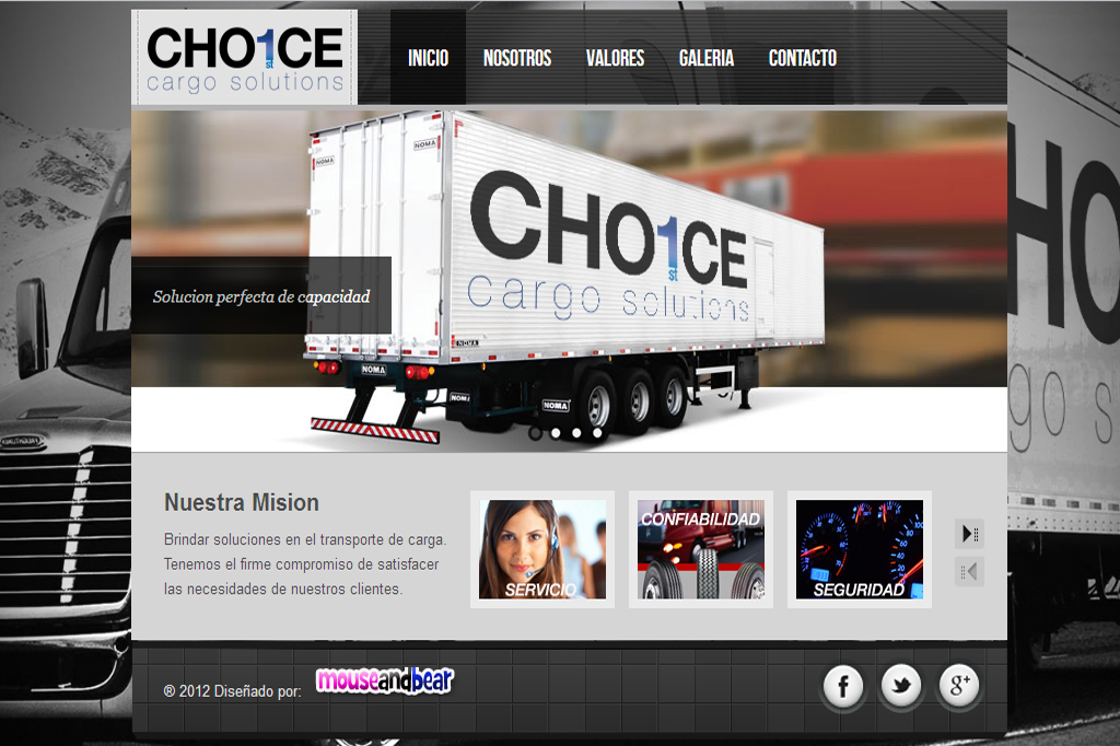 Página web First Choice