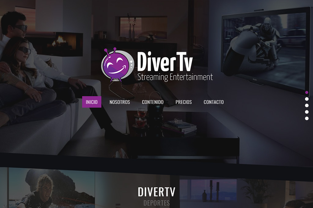 Página web DiverTv